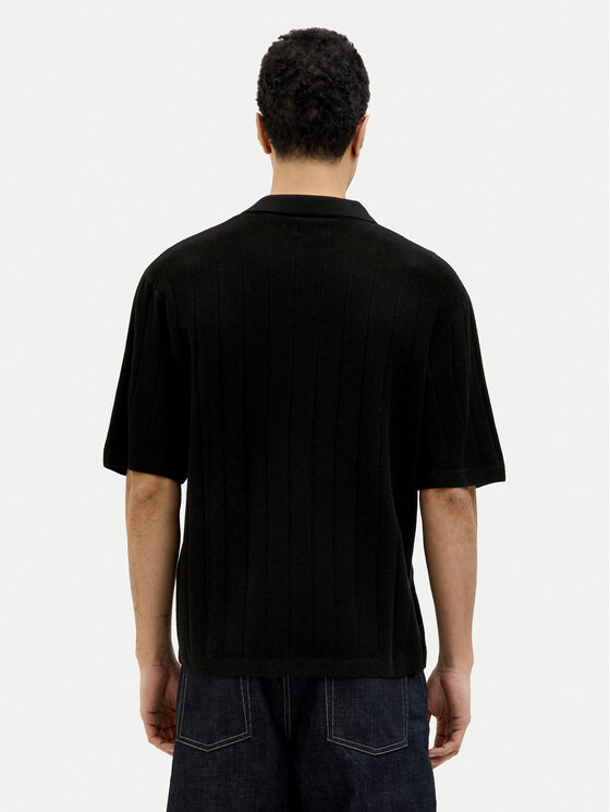 Jack & Jones Jack & Jones Polo Varenna 12272578 Nero Relaxed Fit