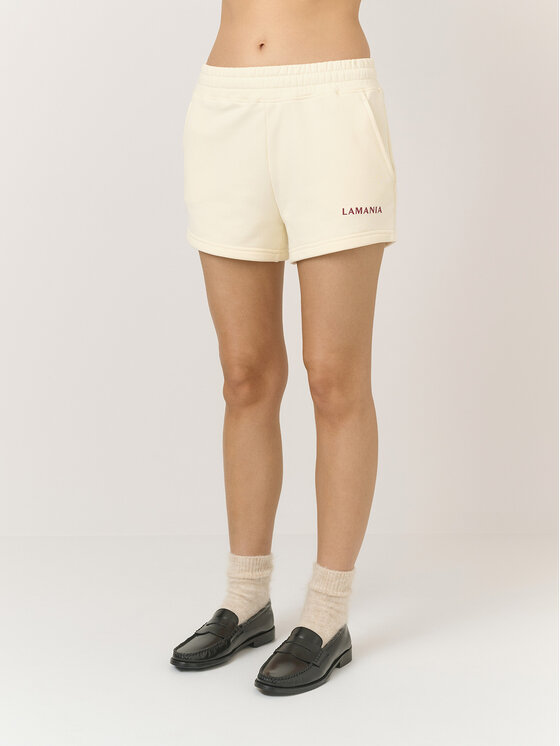La Mania La Mania Šortky PENN Écru Classic Fit