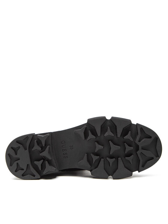 Guess Guess Šnurovacia obuv Madox FL8MDX ELE10 Čierna