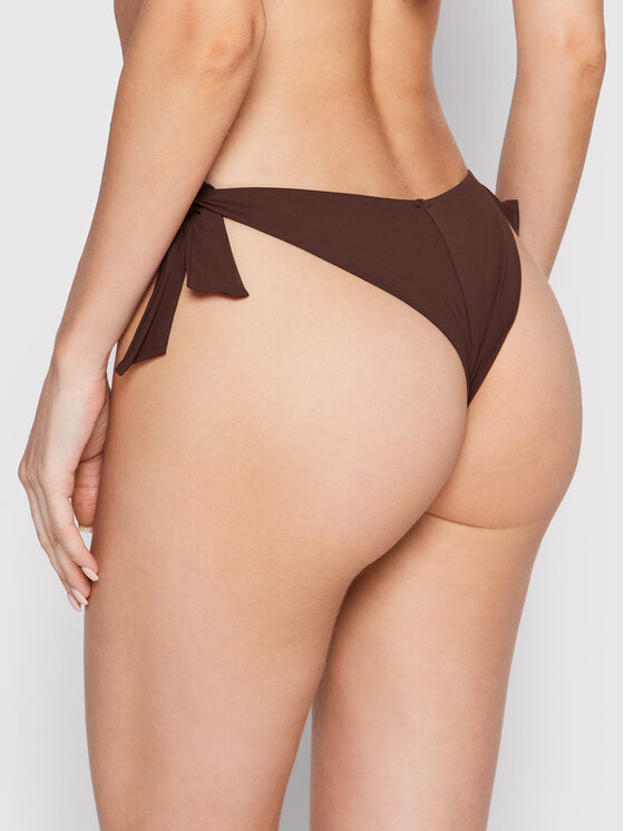 Etam Etam Spodnji del bikini Essentielle 6532809 Rjava