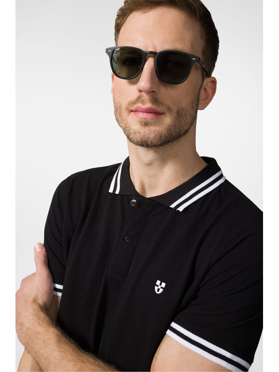 Próchnik Próchnik Polo PM 2 PO073123000005 Czarny Slim Fit