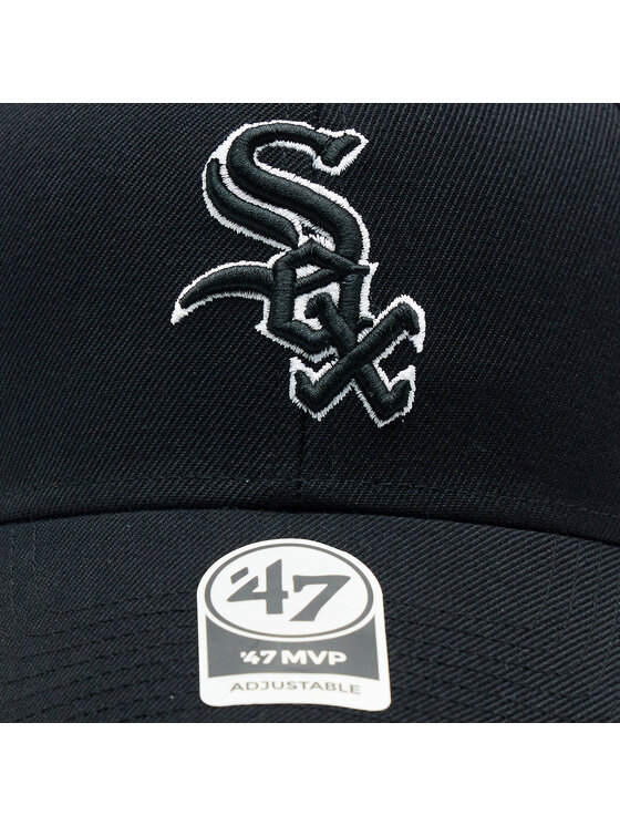 47 Brand 47 Brand Cappellino MLB Chicago White Sox '47 MVP SNAPBACK B-MVPSP06WBP-BK Nero