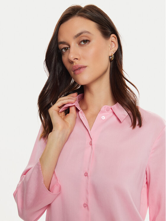 Tatuum Tatuum Hemd Isla T2416.083B Rosa Regular Fit