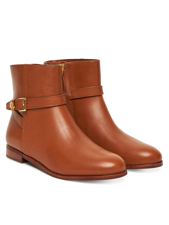 LAUREN RALPH LAUREN LAUREN RALPH LAUREN Botki Brooke Bt 2 802974382001 Brązowy