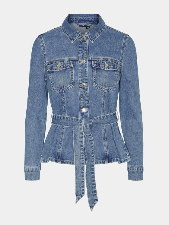 Vero Moda Vero Moda Kurtka jeansowa Lara 10283498 Niebieski Regular Fit