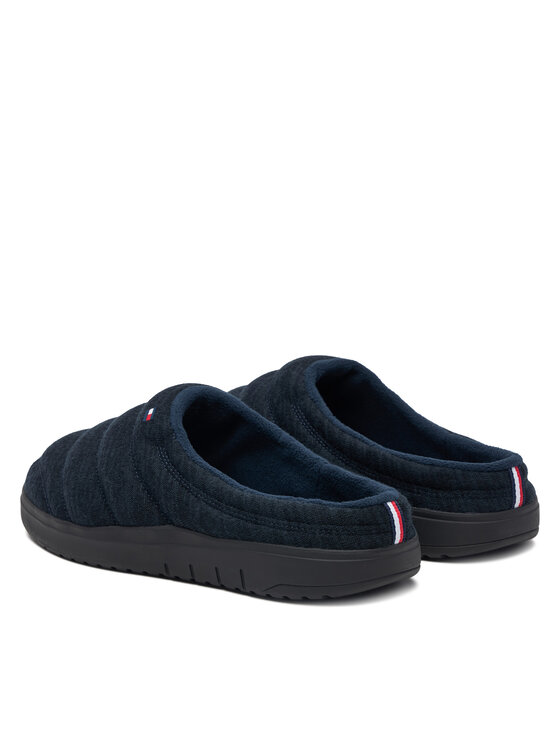 Tommy Hilfiger Tommy Hilfiger Papuci de casă Premium Comfort House Shoe FM0FM06014 Bleumarin