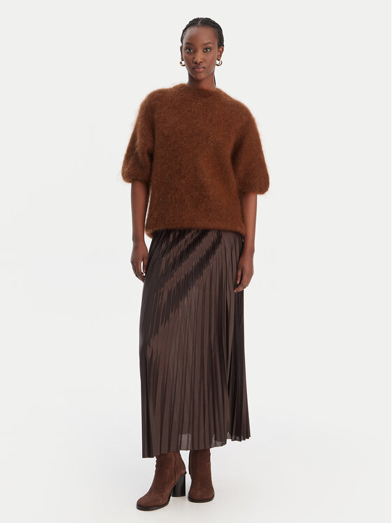 Dixie Dixie Sveter M277Y101A Hnedá Relaxed Fit