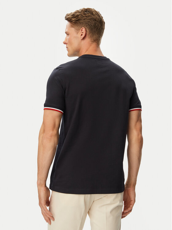 Beverly Hills Polo Club Beverly Hills Polo Club Тишърт P-SS26M-TS0112 Тъмносин Regular Fit