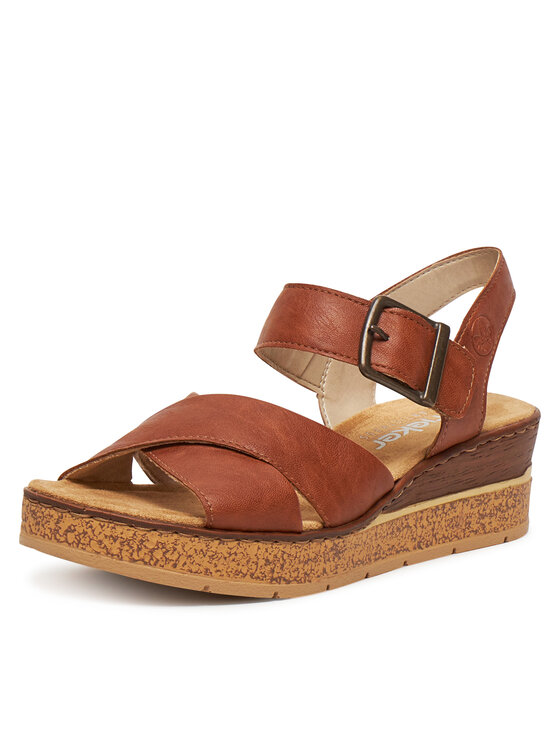Rieker Rieker Sandali 63795-22 Rjava