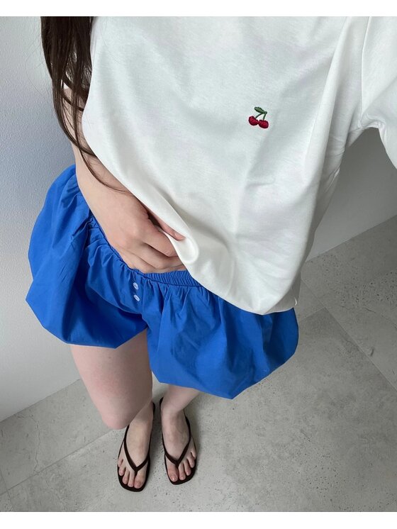 Le Songe Le Songe Szorty materiałowe RAMI Granatowy Basic Fit