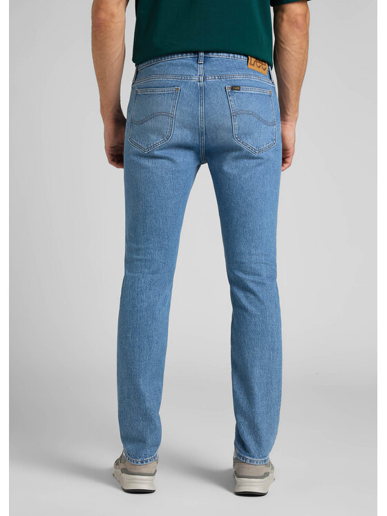 Lee Lee Jeansy RIDER Niebieski Slim Fit