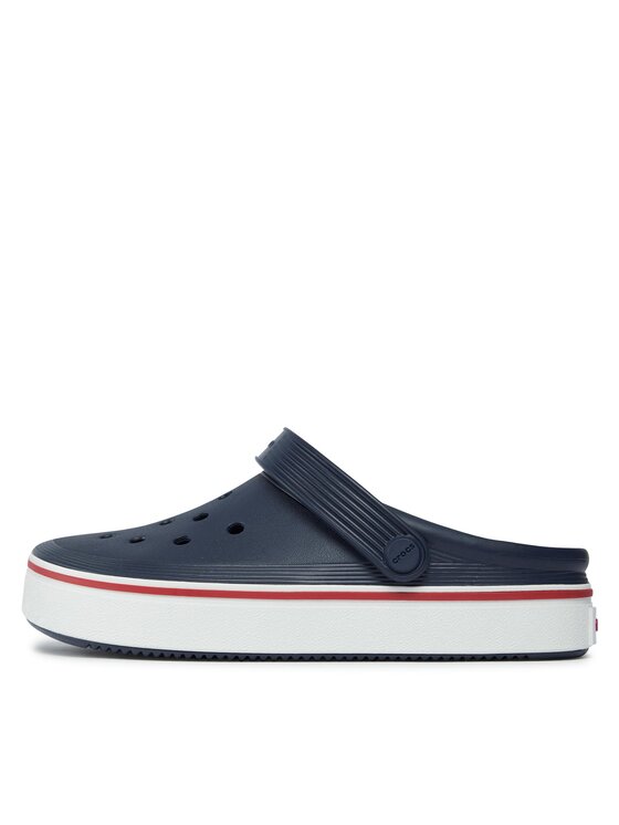 Crocs Crocs Pantoletten Crocs Crocband Clean Clog 208371 Dunkelblau