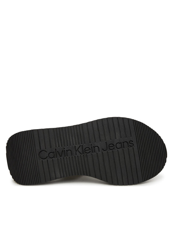 Calvin Klein Jeans Calvin Klein Jeans Şlapi Sandal Slide Double Strap YW0YW01694 Alb