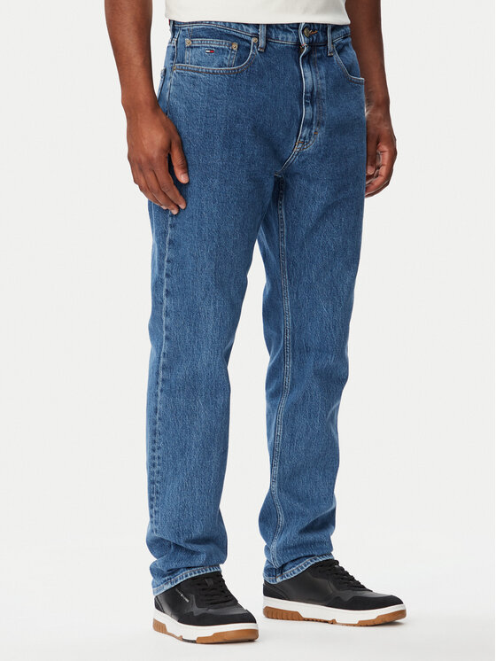 Tommy Jeans Blugi Ryan DM0DM23386 Bleumarin Slim Fit