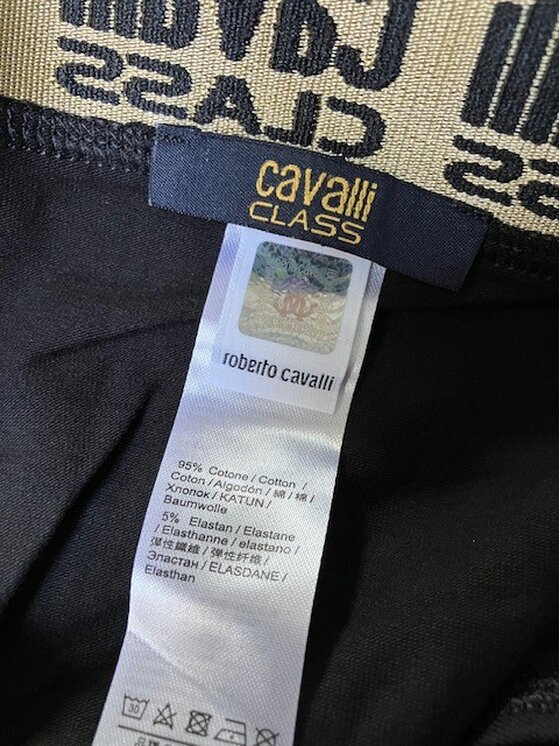 Cavalli Class Cavalli Class Sada 2 kusů slipů QXO01D JD003 Černá