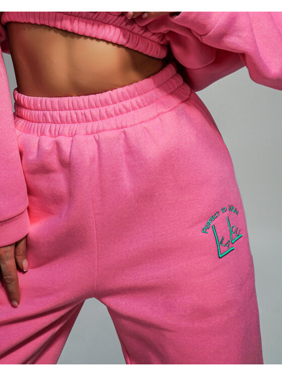 LilaLou LilaLou Dres Michos Różowy Regular Fit
