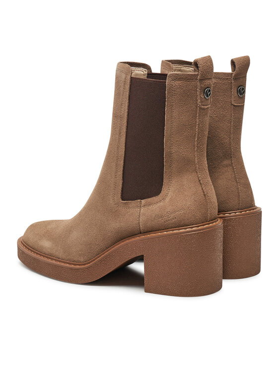 Pepe Jeans Pepe Jeans Боти тип челси PLS50522 Кафяв