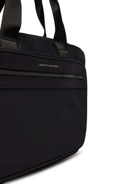 Tommy Hilfiger Tommy Hilfiger Laptoptasche Th Repreve Computer Bag AM0AM14149 Schwarz