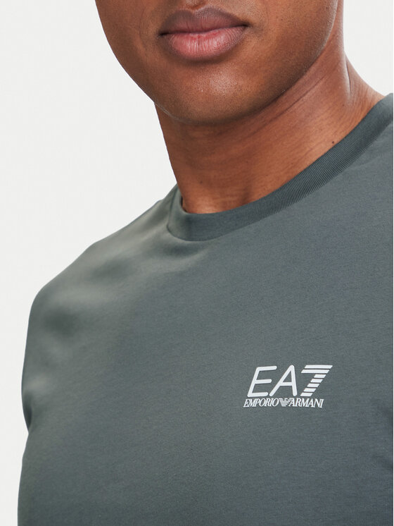 EA7 Emporio Armani EA7 Emporio Armani T-shirt 8NPT25 PJVPZ U8085 Grigio Regular Fit