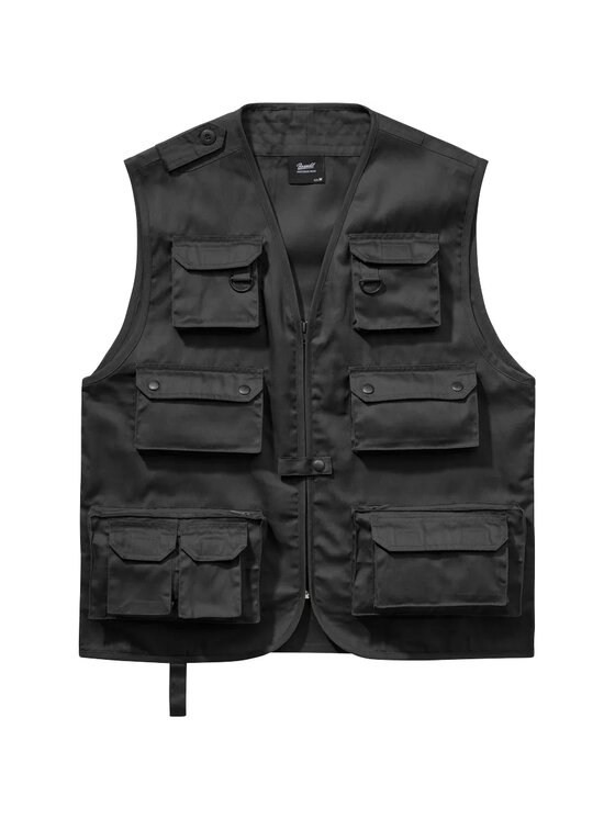 Brandit Brandit Kamizelka 4025 Czarny Regular Fit