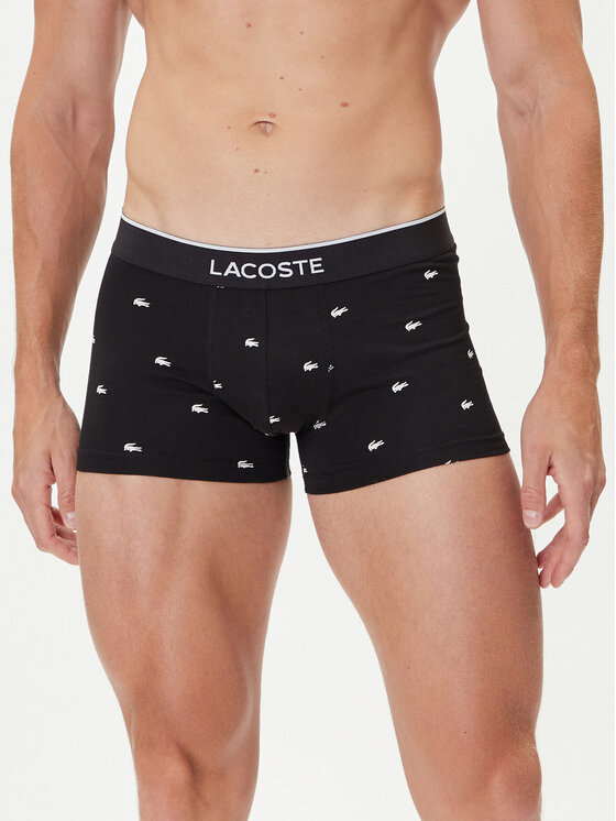 Lacoste Lacoste Набір з 3 пар боксерів 5H1299 Чорний