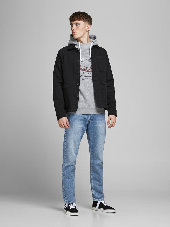Jack&Jones Jack&Jones Džinsai Chris 12193398 Mėlyna Relaxed Fit