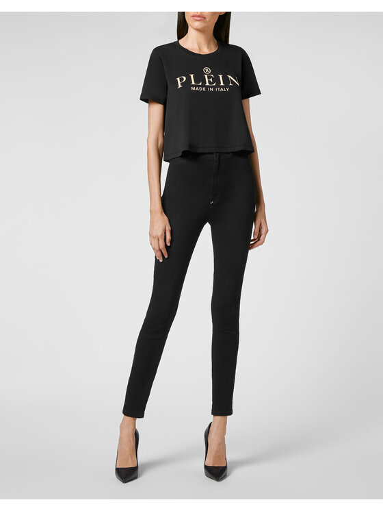 PHILIPP PLEIN PHILIPP PLEIN T-Shirt 2935 Czarny Regular Fit