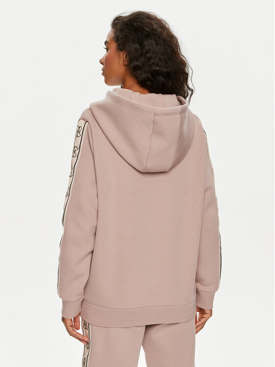 Guess Guess Bluza Carla V4YQ11 KB3P2 Beżowy Regular Fit