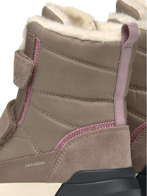 Geox Geox Μπότες Χιονιού Trekkyup Abx J46M7E 0FU22 C5005 S Μπεζ