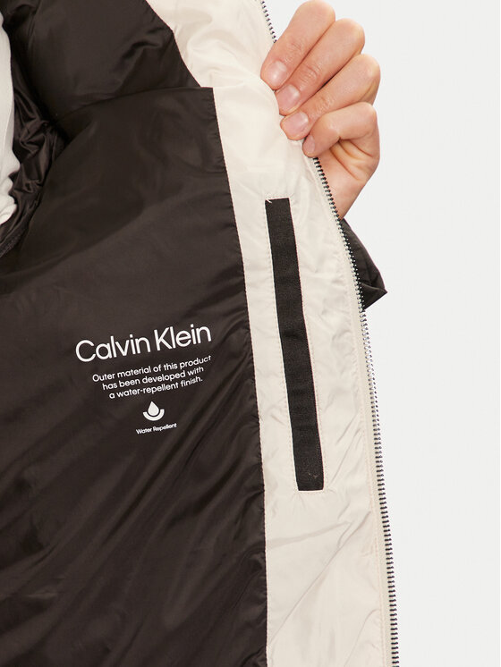 Calvin Klein Calvin Klein Kurtka puchowa K10K114384 Beżowy Regular Fit