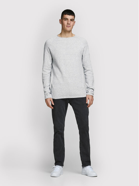 Jack&Jones Jack&Jones Džemper Hill 12157321 Siva Regular Fit