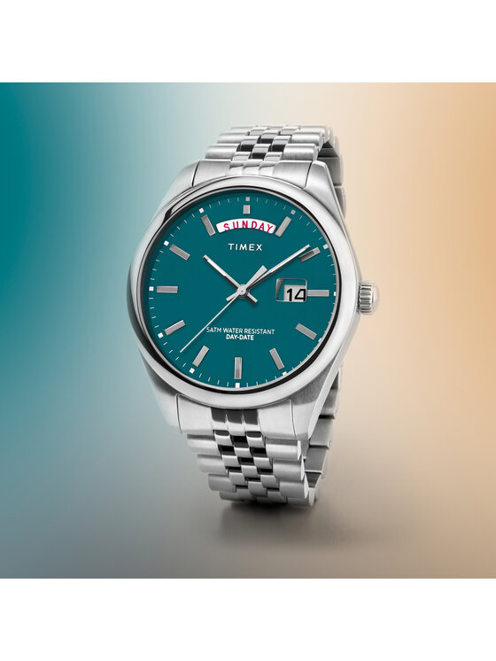 Timex Timex Ρολόι TW2V68000 Ασημί