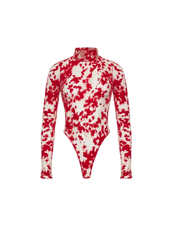 Perilla Perilla Body Body Harlow Long Red Czerwony