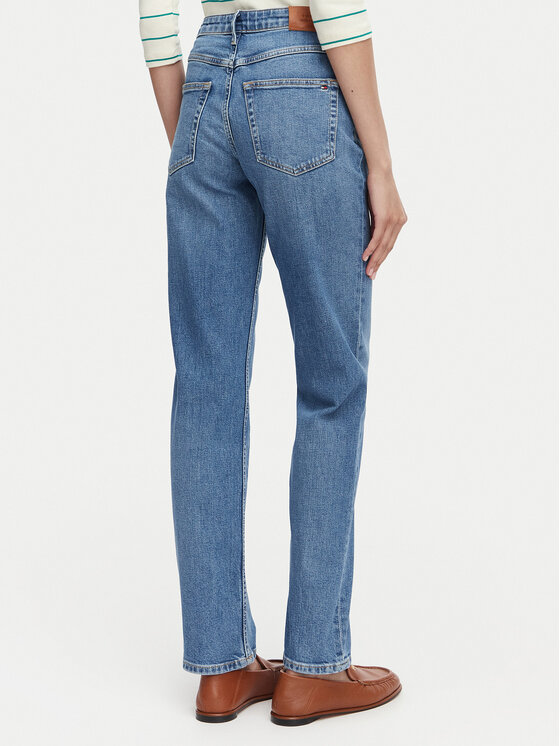 Tommy Hilfiger Tommy Hilfiger Jeans Classic Straight Rw Mel WW0WW40634 Blu Straight Leg