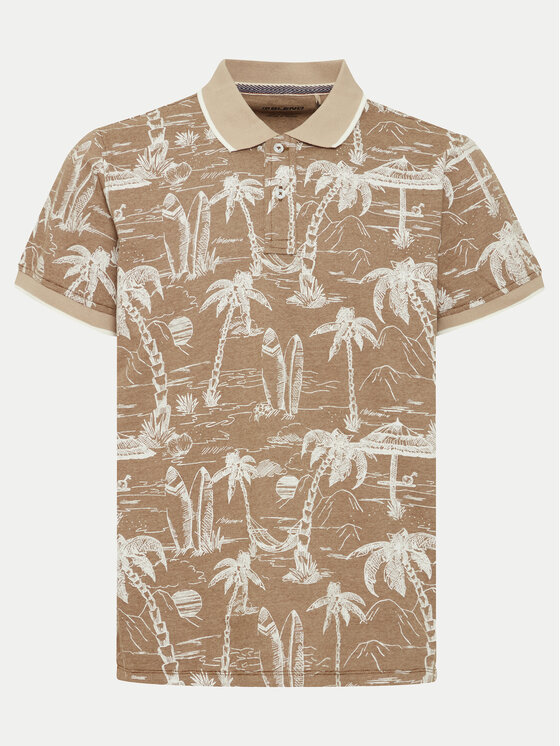 Blend Blend Polo 20716905 Bež Regular Fit