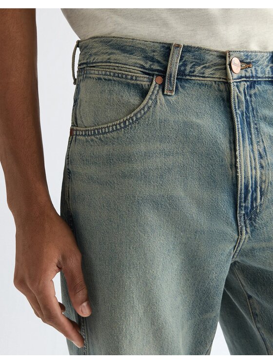 Wrangler Wrangler Jeansy Loose Straight Niebieski Loose Fit