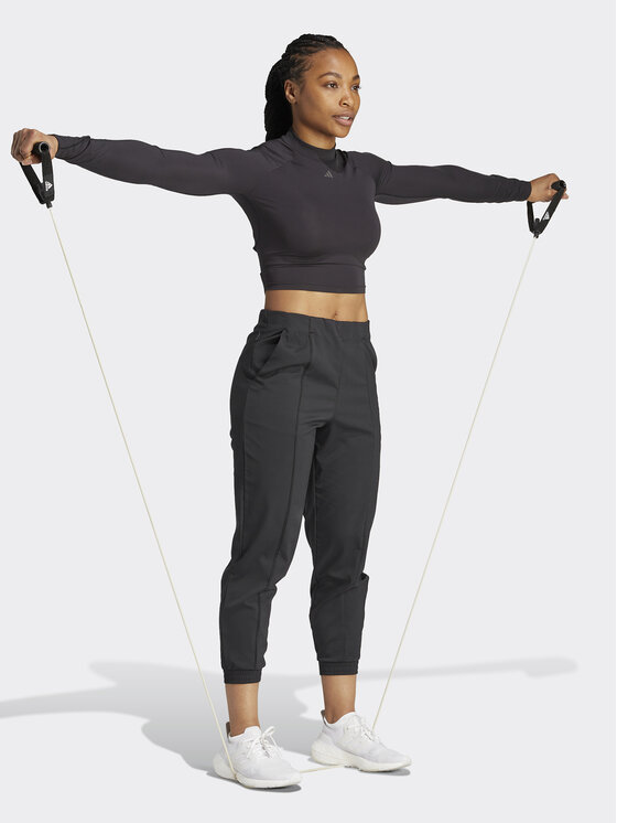 adidas adidas Παντελόνι φόρμας Train Essentials Minimal IJ5923 Μαύρο Regular Fit