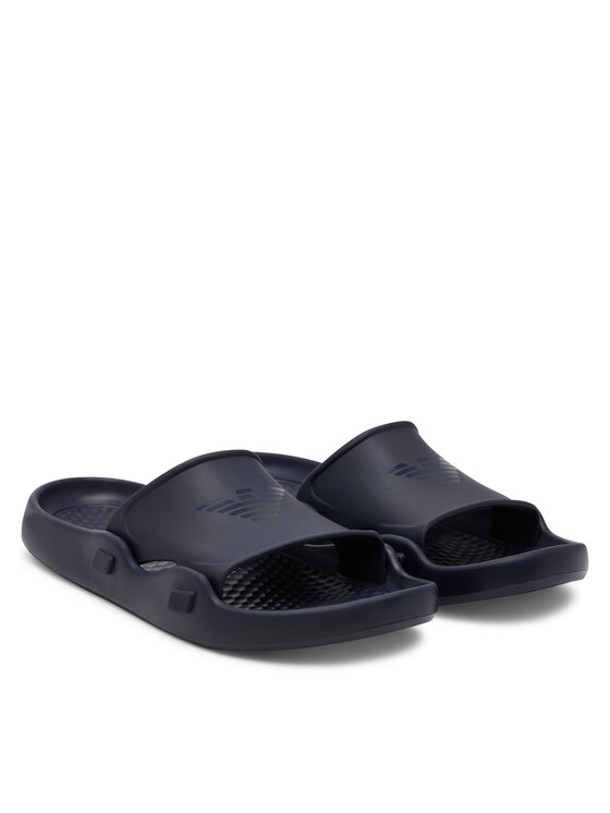Emporio Armani Emporio Armani Klapki XVPS15 XD444 U536 Granatowy