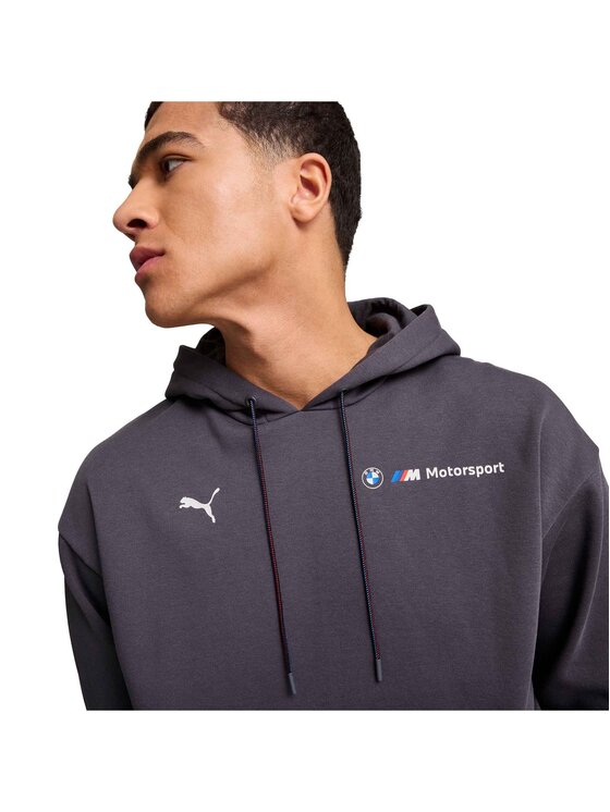 Puma Puma Sweter 26336 Szary Comfort Fit
