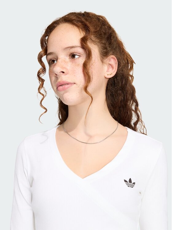 adidas adidas T-Shirt 168995 Biały Slim Fit