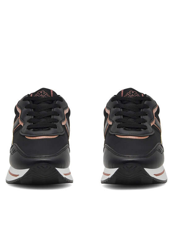 Kappa Kappa Sneakersy Logo Reely 351H2TW - A3L Černá