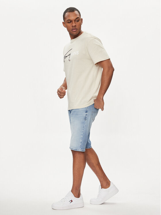 Tommy Jeans Jeansshorts Ronnie DM0DM18793 Blau Slim Fit | Modivo.de