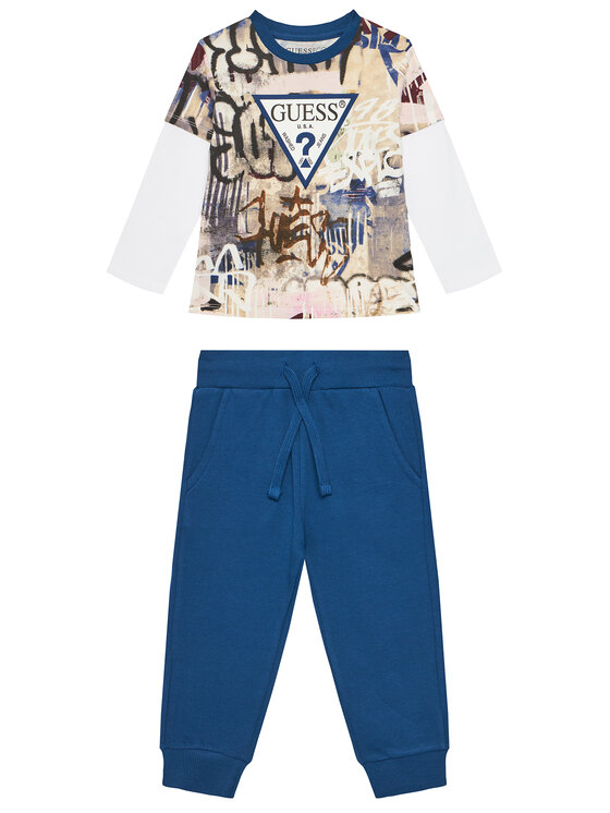 Guess Guess Kinderset N5YG00 K8HM4 Blau Regular Fit