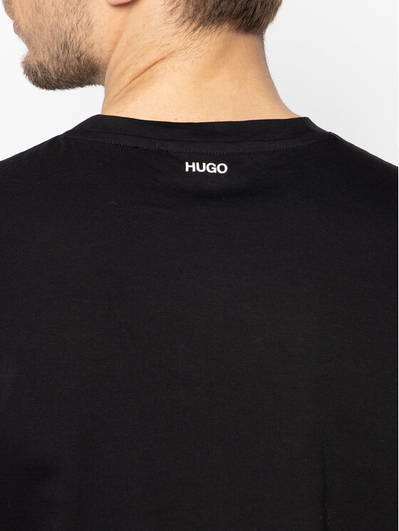 Hugo Hugo T-shirt Dours 50428216 Noir Regular Fit