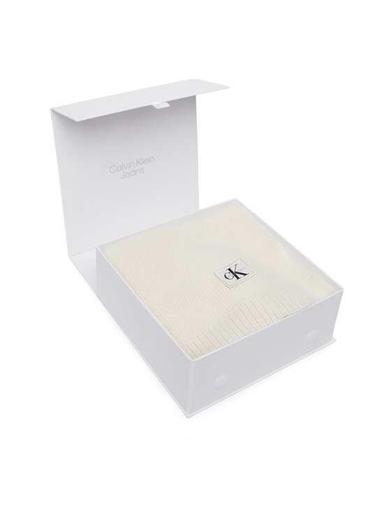 Calvin Klein Jeans Calvin Klein Jeans Šál Knit Baby Blanket Giftbox LVCKFJN08N Krémová