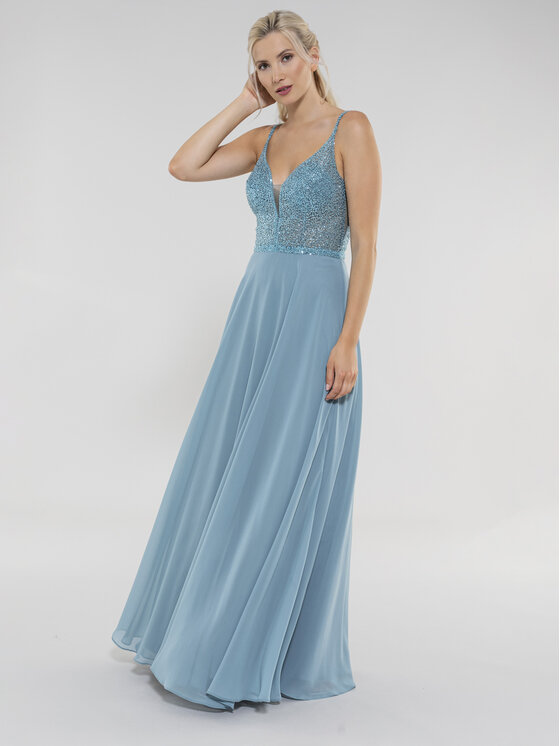 Swing Swing Φόρεμα βραδινό 5AC10500 Μπλε Regular Fit