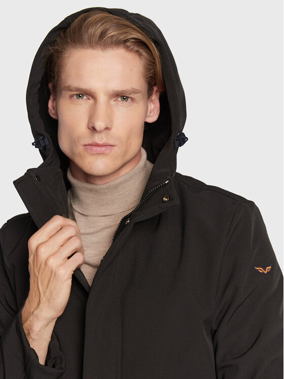 Armata di Mare Armata di Mare Prehodna jakna 5332596 Črna Regular Fit