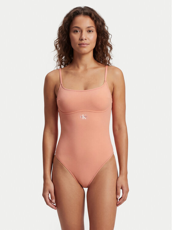 Calvin Klein Swimwear Calvin Klein Swimwear Strój kąpielowy LV00Q61217 Różowy