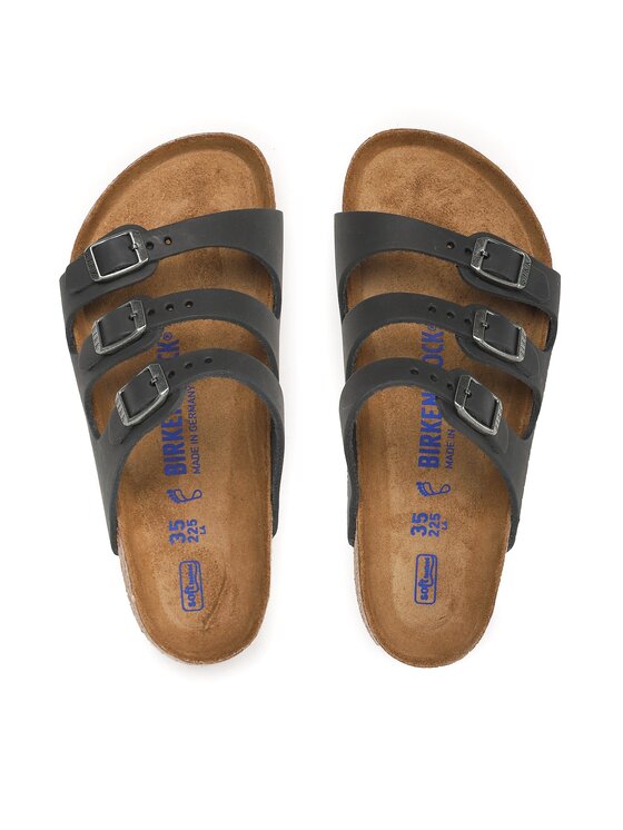 Birkenstock Birkenstock Nazouváky Florida 1011445 Černá