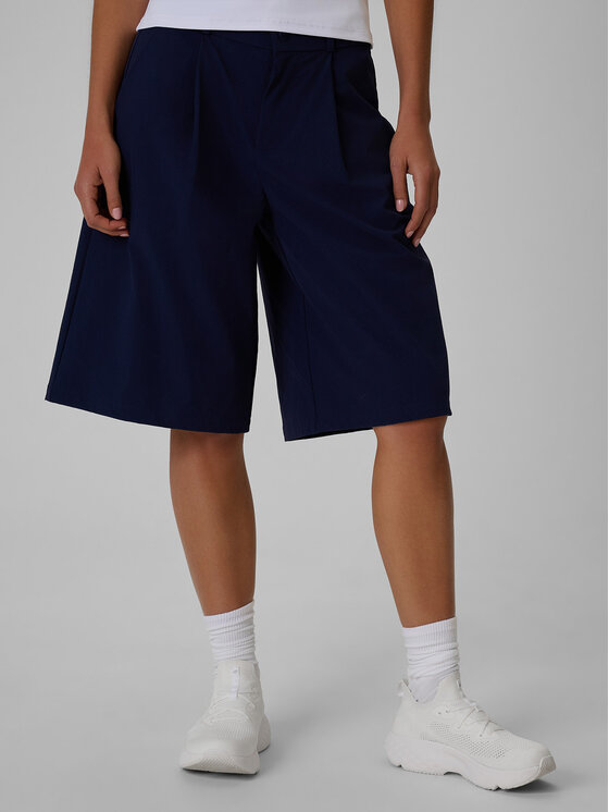 4F 4F Szorty materiałowe OCEANS KEEPERS Granatowy Loose Fit